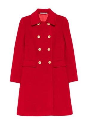 Tagliatore Hennie double-breasted coat - Red