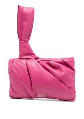 AMBUSH Nejiri leather clutch bag - Pink