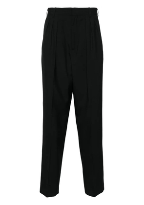 Kenzo pleated wool tailored trousers - Black