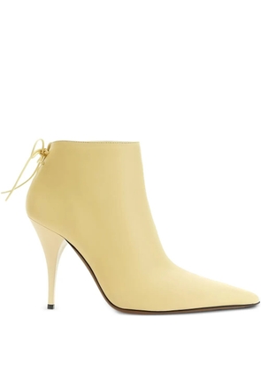 NEOUS 95mm pointed-toe boots - Yellow