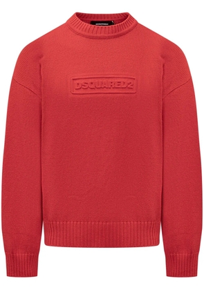 DSQUARED2 logo-embroidered jumper