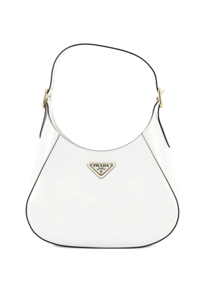 Prada Pre-Owned Cleo Shoulder Bag Box Calf Medium hobo bag - White
