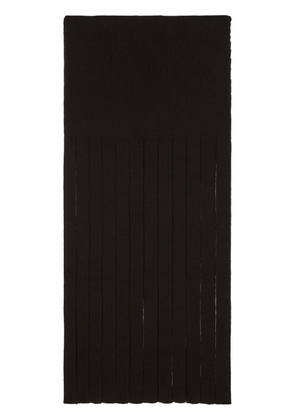 Alanui Fair Winds fringed skirt - Black