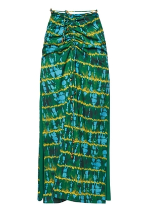 Altuzarra graphic-print skirt - Green