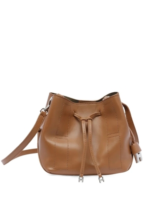 Hogan mini Hocket drawstring shoulder bag - Brown