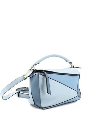 Loewe Pre-Owned Puzzle Bag Leather Small satchel - Blue