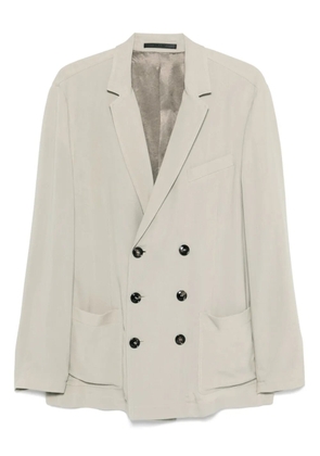 Giorgio Armani double-breasted blazer - Neutrals