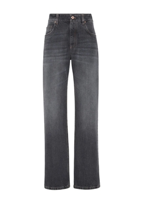 Brunello Cucinelli belt-loops jeans - Grey
