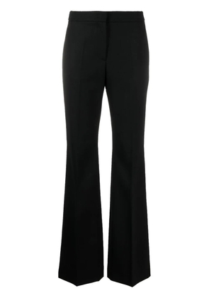 Moschino high-waisted straight-leg trousers - Black