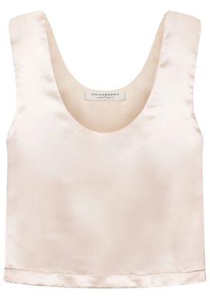Philosophy Di Lorenzo Serafini satin-finish top - Pink