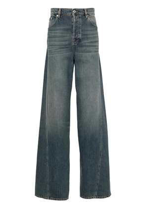 Lanvin mid-rise straight-leg jeans - Blue