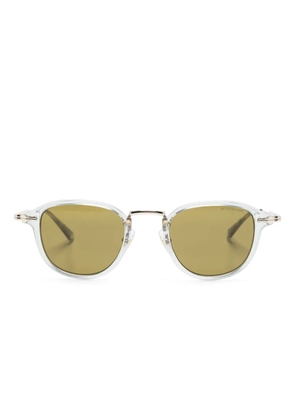 Montblanc MB0336S round-frame sunglasses - Gold