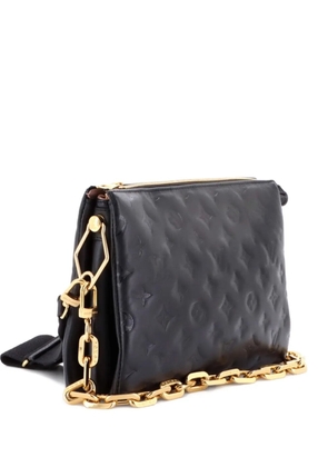 Louis Vuitton Pre-Owned Coussin Bag Monogram Embossed Lambskin PM crossbody bag - Black
