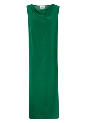 P.A.R.O.S.H. drape-neck shift dress - Green