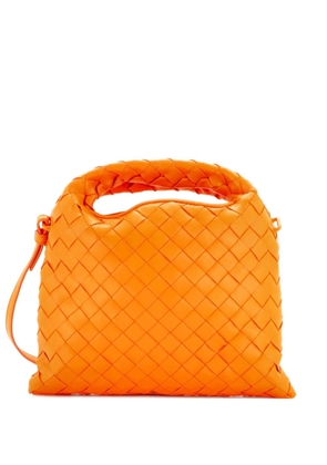 Bottega Veneta Pre-Owned Hop Top Handle Bag Intrecciato Nappa Mini satchel - Orange