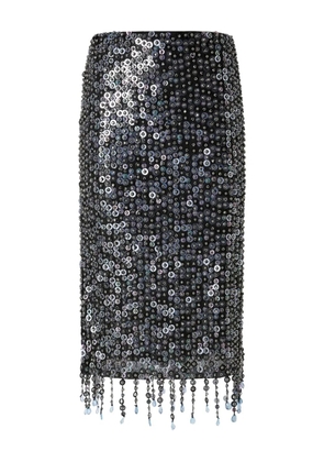 PINKO sequinned midi skirt - Grey