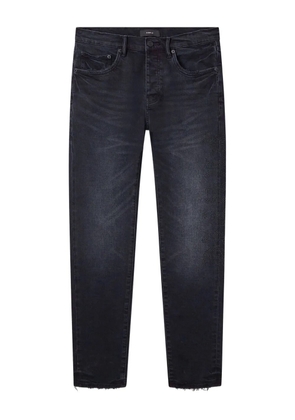 Purple Brand P001 rhinestone-logo jeans - Black