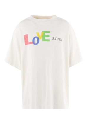 SAINT MXXXXXX Love song T-shirt - White