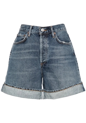 AGOLDE Dame denim shorts - Blue