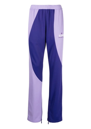 Off-White colourblock track pants - Purple
