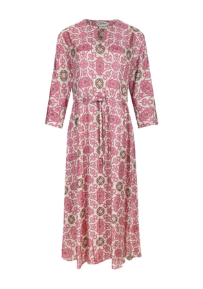'S Max Mara silk midi dress - Pink