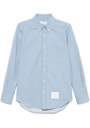 Thom Browne RWB-stripe denim shirt - Blue