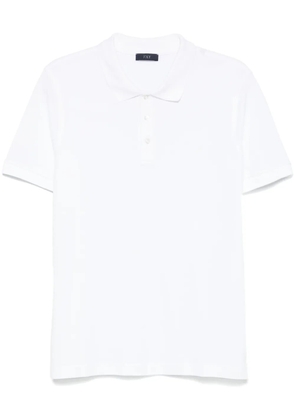 Fay piqué polo shirt - White