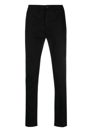 Department 5 logo-patch cotton chinos - Black