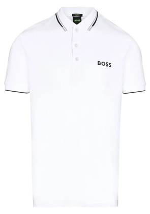 BOSS Paddy Pro logo polo shirt - White