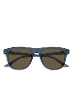 Gucci Eyewear square-frame sunglasses - Blue