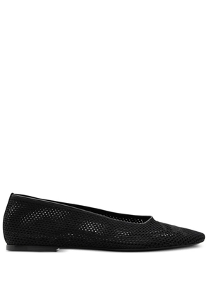 Burberry mesh ballerina shoes - Black