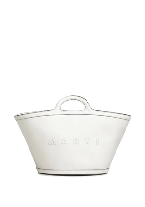 Marni large Tropicalia tote bag - White