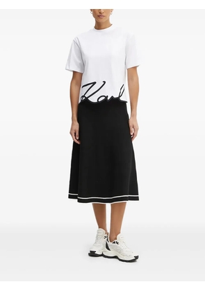 Karl Lagerfeld A-line skirt - Black