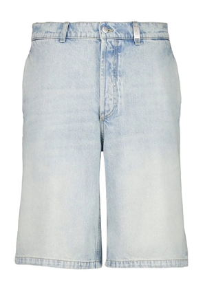 Alexander McQueen cotton shorts - Blue