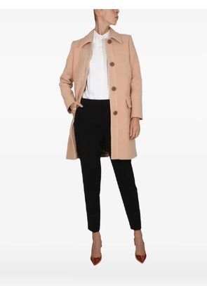 Boutique Moschino single-breasted coat - Neutrals