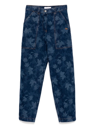 Maison Kitsuné workwear pants - Blue