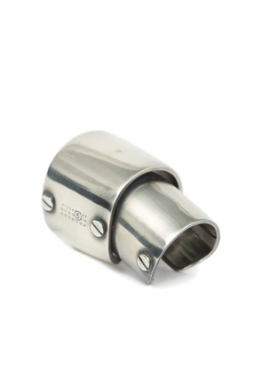 MM6 Maison Margiela Minimal logo 4mm ring - Silver