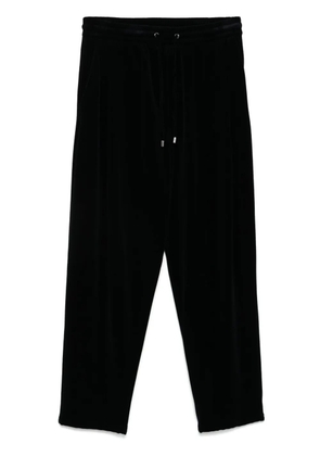 Giorgio Armani Chenille drawstring trousers - Blue
