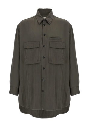 LEMAIRE flap-pockets shirt - Green