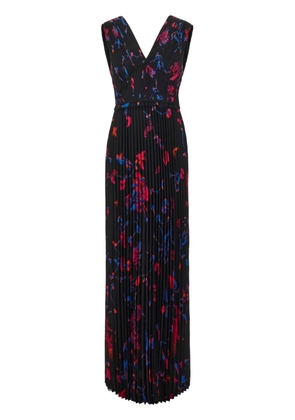 HUGO floral-print maxi dress - Black