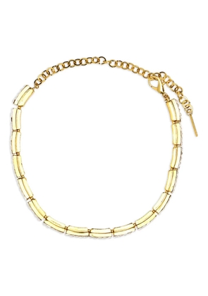 Alessandra Rich crystal-embellished necklace - Gold