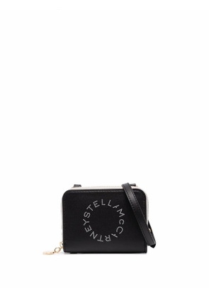 Stella McCartney Stella Logo strap wallet - Black