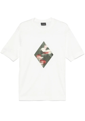 Emporio Armani logo-print T-shirt - White