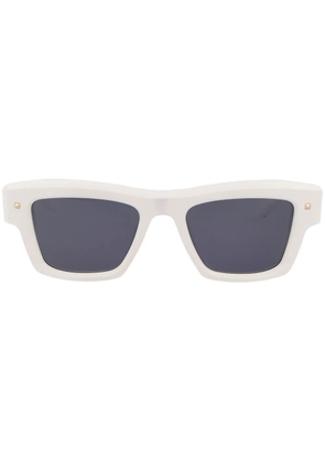 VALENTINO GARAVANI EYEWEAR VLS-106C-50 square-frame sunglasses - White