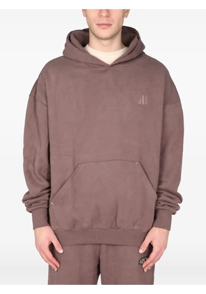 MOUTY cotton hoodie - Brown