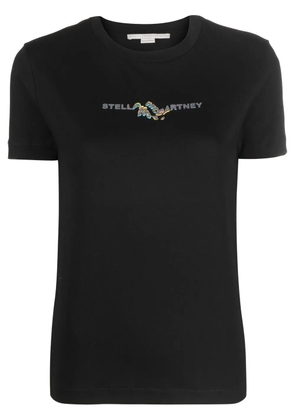 Stella McCartney logo-print cotton T-shirt - Black