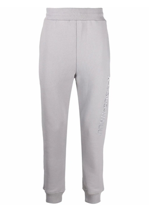 A-COLD-WALL* embossed logo trackpants - Grey
