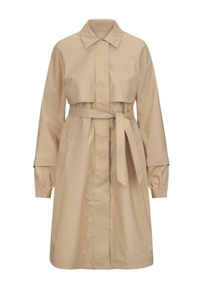 K-Way belted trench coat - Neutrals