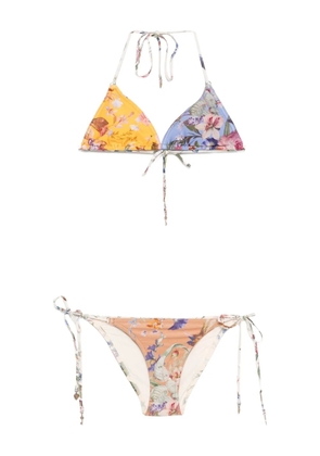 ZIMMERMANN Patience triangle bikini - Neutrals