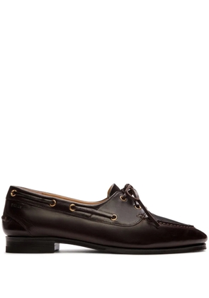 Bally Plume leather loafers - Brown